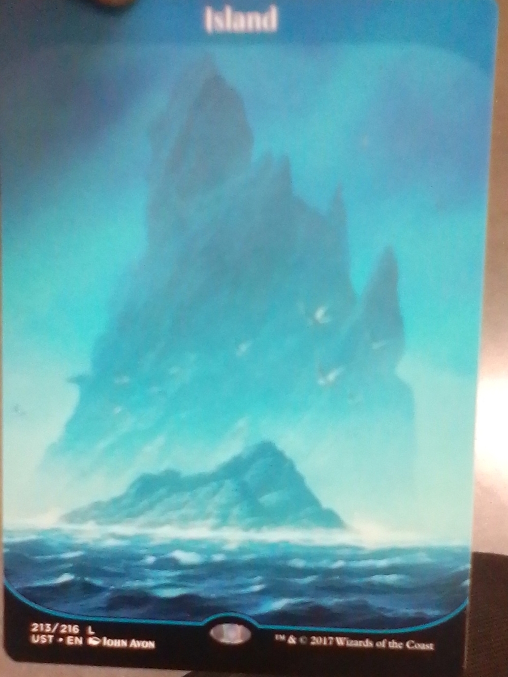 MAGIC THE Gathering Individual Island Card